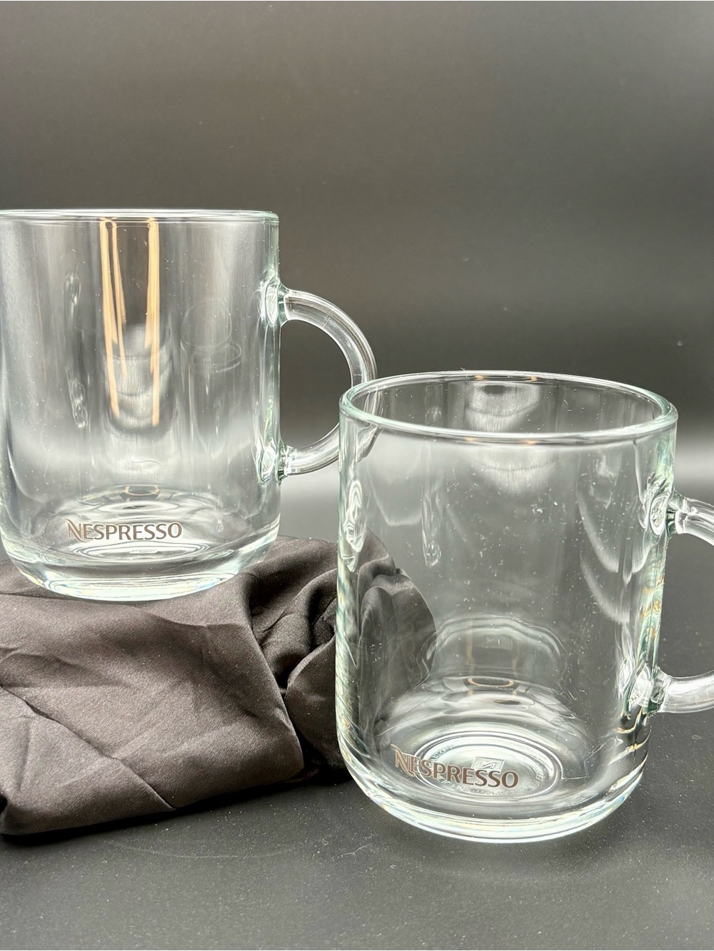 Nespresso glass mugs